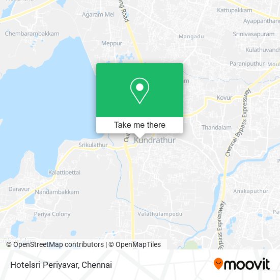 Hotelsri Periyavar map