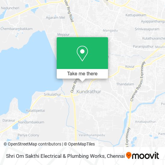 Shri Om Sakthi Electrical & Plumbing Works map
