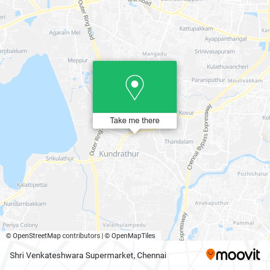 Shri Venkateshwara Supermarket map