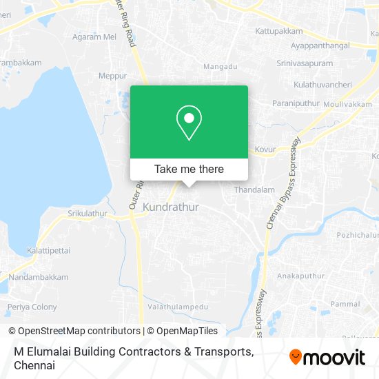 M Elumalai Building Contractors & Transports map
