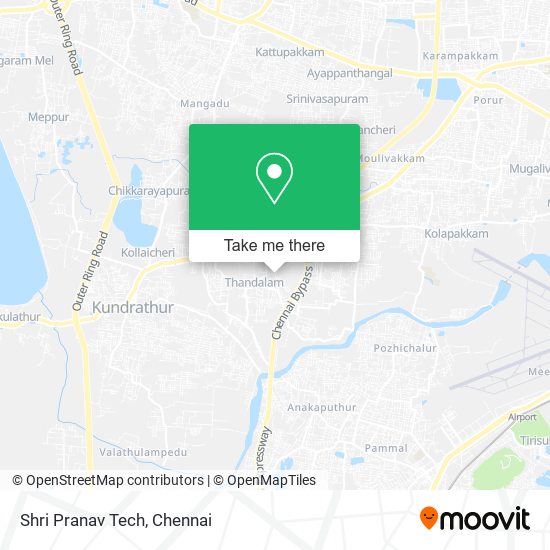 Shri Pranav Tech map