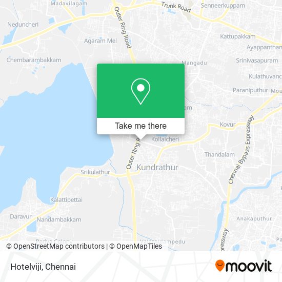 Hotelviji map