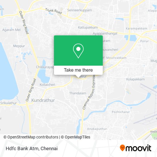 Hdfc Bank Atm map