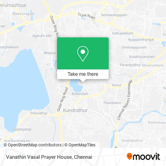 Vanathin Vasal Prayer House map