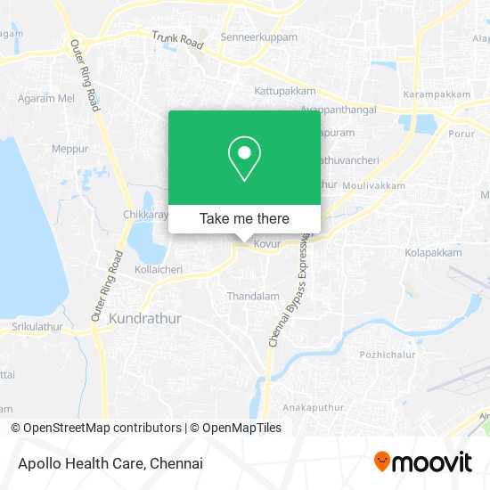 Apollo Health Care map