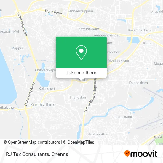 RJ Tax Consultants map