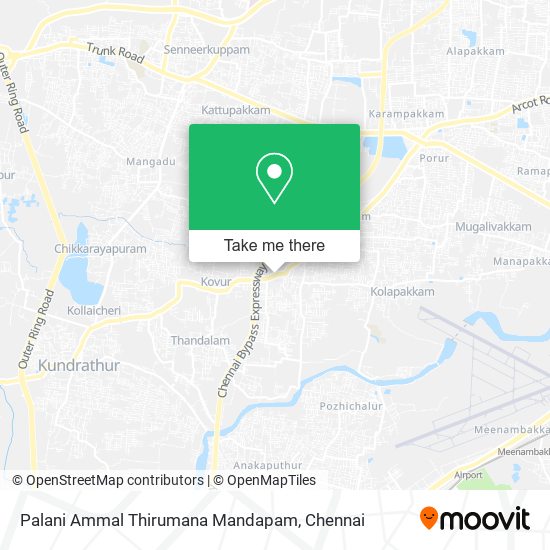 Palani Ammal Thirumana Mandapam map