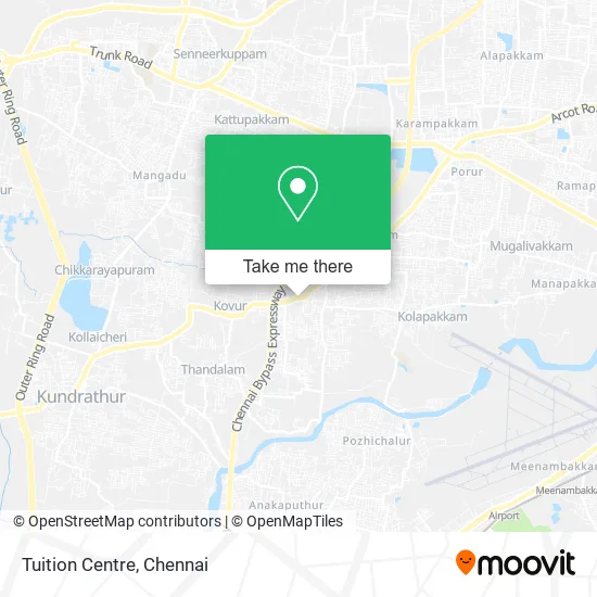Tuition Centre map