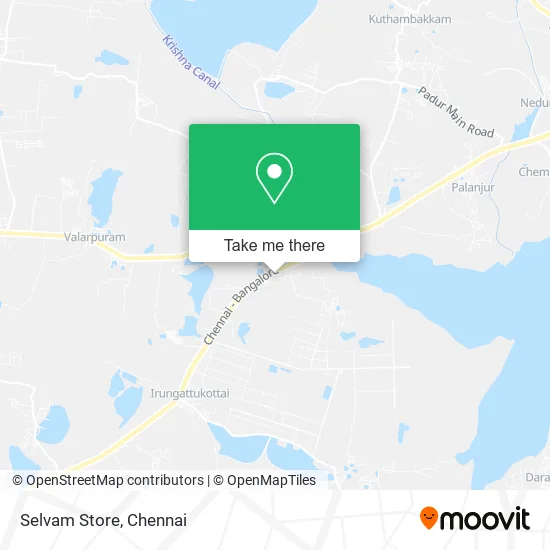 Selvam Store map