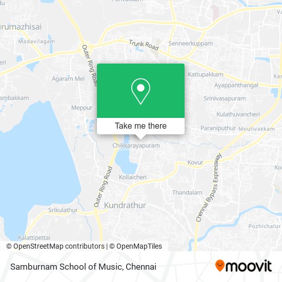 Samburnam School of Music map
