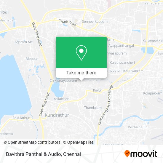 Bavithra Panthal & Audio map