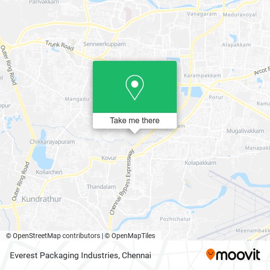 Everest Packaging Industries map