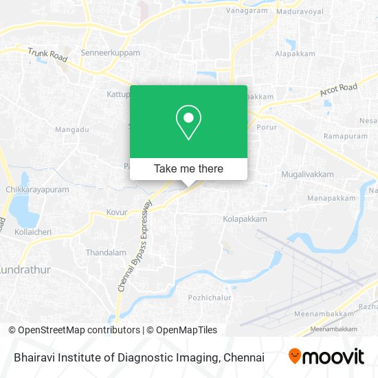 Bhairavi Institute of Diagnostic Imaging map