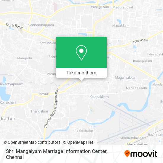 Shri Mangalyam Marriage Information Center map