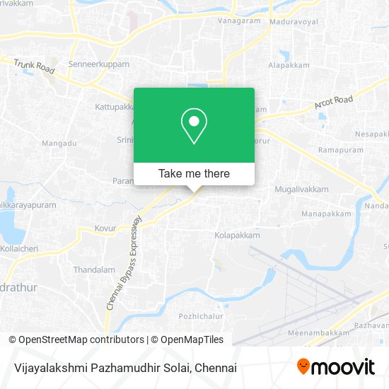 Vijayalakshmi Pazhamudhir Solai map