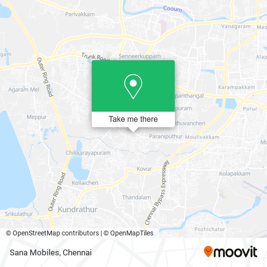 Sana Mobiles map