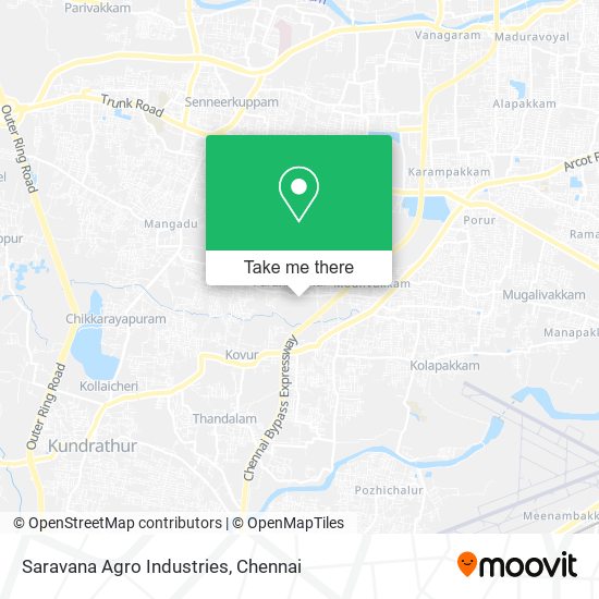 Saravana Agro Industries map