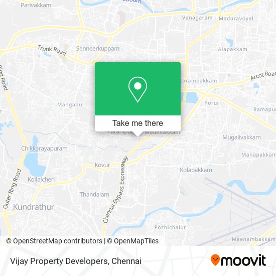 Vijay Property Developers map