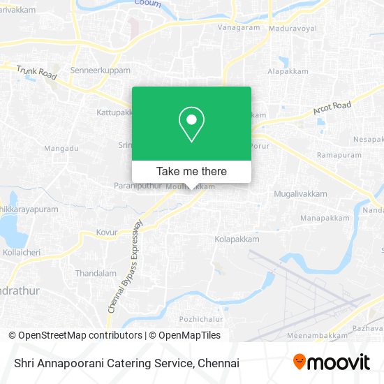 Shri Annapoorani Catering Service map