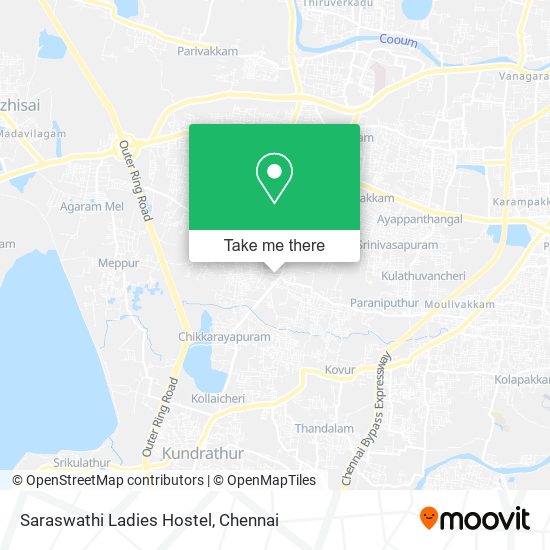Saraswathi Ladies Hostel map
