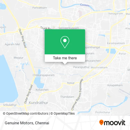Genuine Motors map