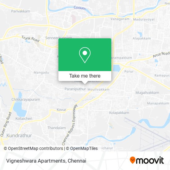 Vigneshwara Apartments map