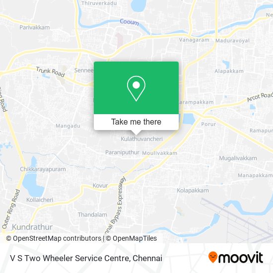 V S Two Wheeler Service Centre map