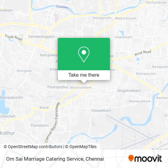 Om Sai Marriage Catering Service map