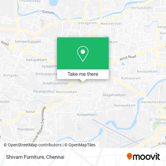 Shivam Furniture map