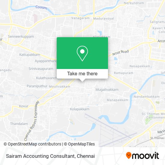 Sairam Accounting Consultant map