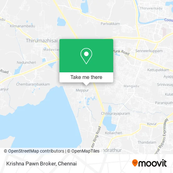 Krishna Pawn Broker map
