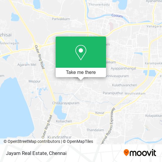 Jayam Real Estate map