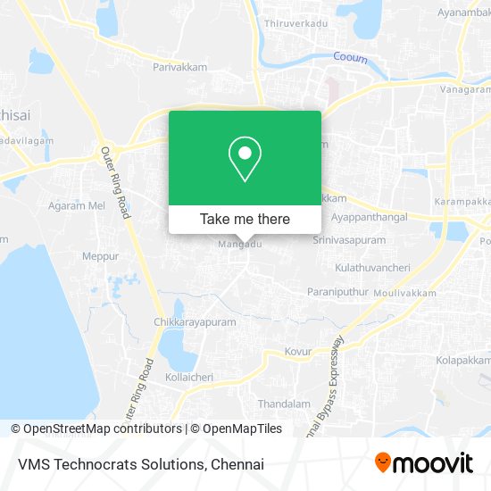 VMS Technocrats Solutions map