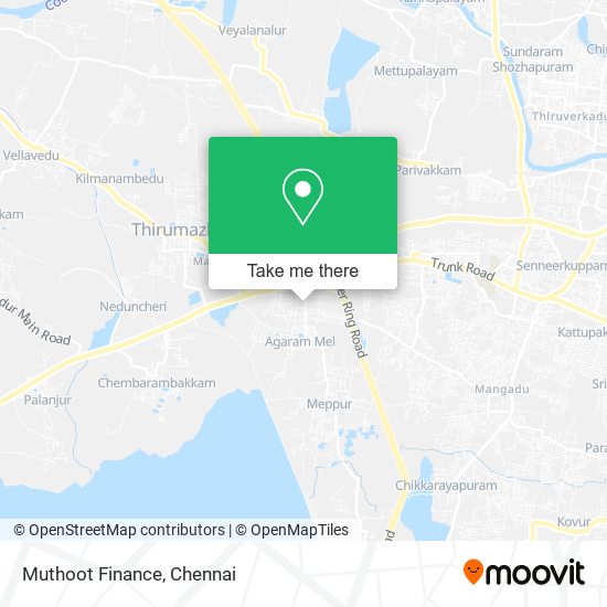 Muthoot Finance map