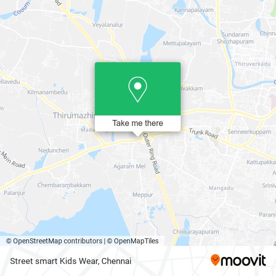 Street smart Kids Wear map
