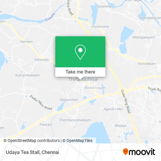 Udaya Tea Stall map