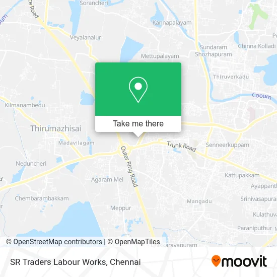 S R Traders Labour Works map