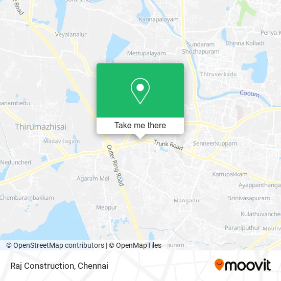 Raj Construction map