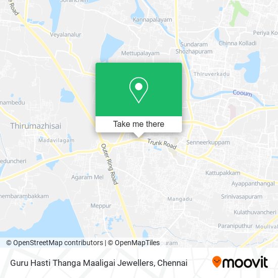 Guru Hasti Thanga Maaligai Jewellers map