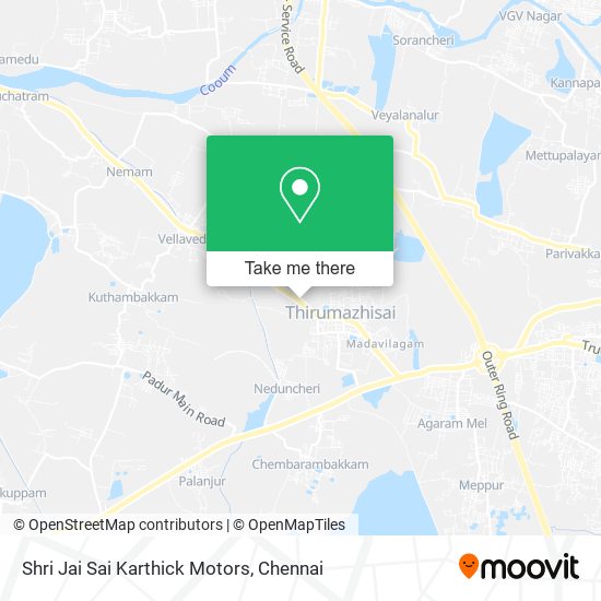 Shri Jai Sai Karthick Motors map
