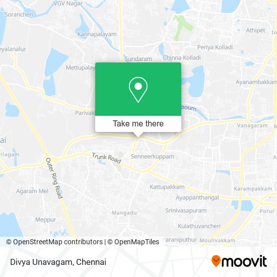 Divya Unavagam map