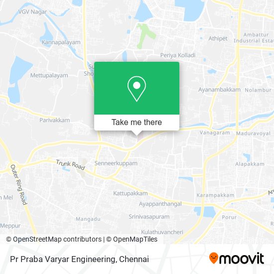 Pr Praba Varyar Engineering map