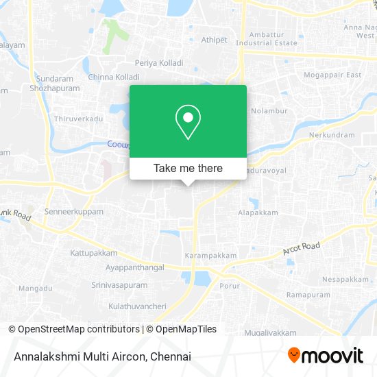 Annalakshmi Multi Aircon map