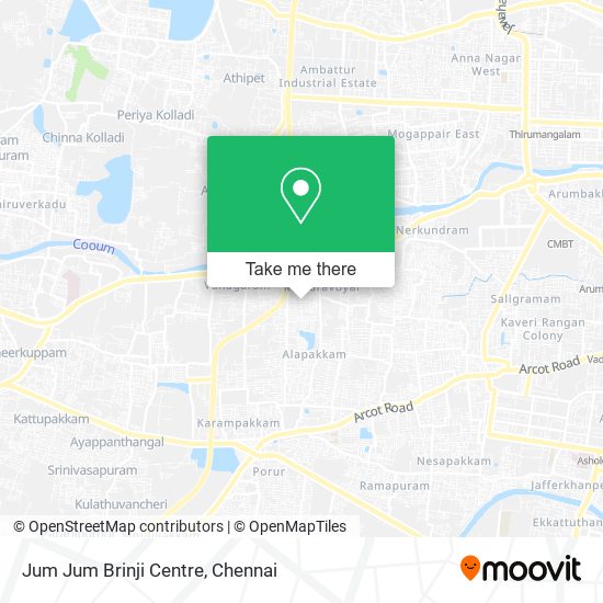 Jum Jum Brinji Centre map