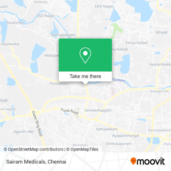 Sairam Medicals map