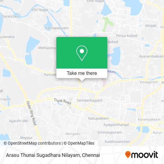Arasu Thunai Sugadhara Nilayam map