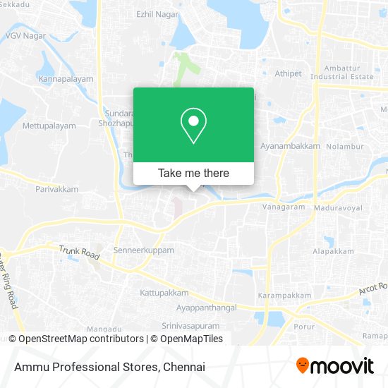 Ammu Professional Stores map