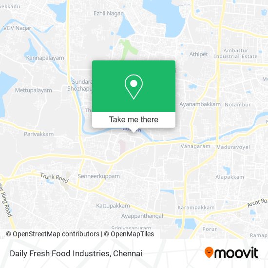 Daily Fresh Food Industries map