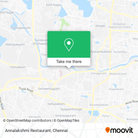 Annalakshmi Restaurant map