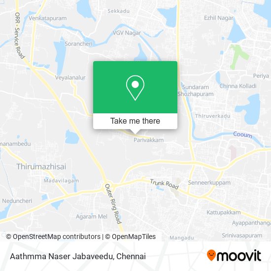 Aathmma Naser Jabaveedu map